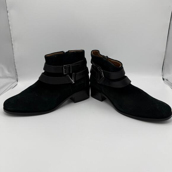 Vionic Hope Mana Ankle Boot Women 9.5 Black Suede Water-Resistant Orthotic VS394 - Picture 8 of 14